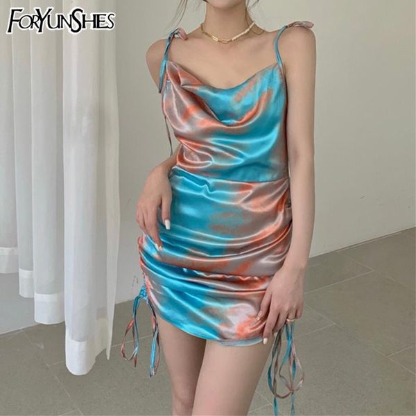 casual dresses tie dye print satin mini dress women elegant drawstring 2021summer sling club party prom night vintage robe, Black;gray
casual dresses tie dye print satin mini dress women elegant drawstring 2021summer sling club party prom night vintage robe, Black;gray