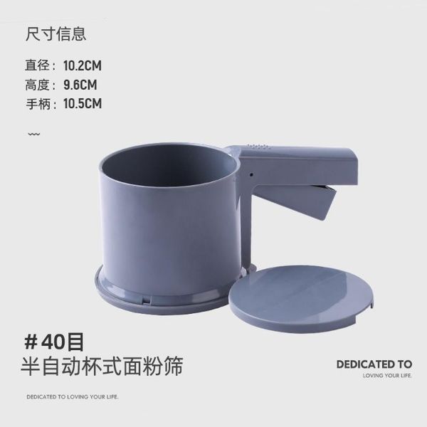 flour sieve baking hand-held semi-automatic fine-hole screen tool surface fine household powdered sugar filter & pastry tools
flour sieve baking hand-held semi-automatic fine-hole screen tool surface fine household powdered sugar filter & pastry tools