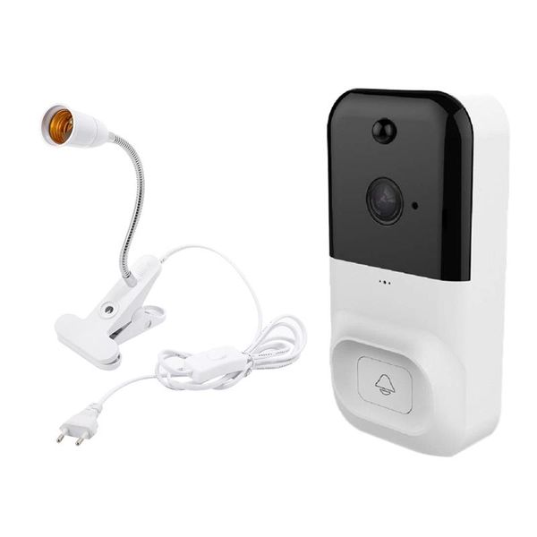 doorbells 20cm 360 degrees flexible lamp holder clip e27 base eu plug & wireless doorbell home welcome smart video phone
doorbells 20cm 360 degrees flexible lamp holder clip e27 base eu plug & wireless doorbell home welcome smart video phone