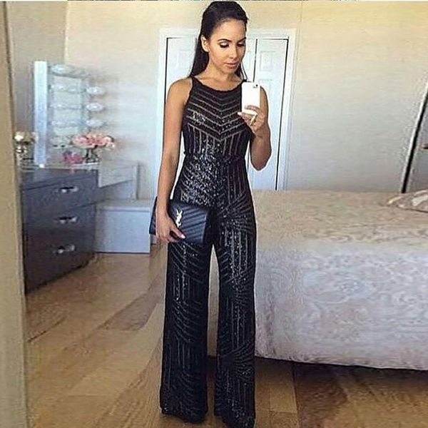 women's pants & capris european and american nightclub one-piece round neck sleeveless sequin high waist casual wide leg, Black;white
women's pants & capris european and american nightclub one-piece round neck sleeveless sequin high waist casual wide leg, Black;white