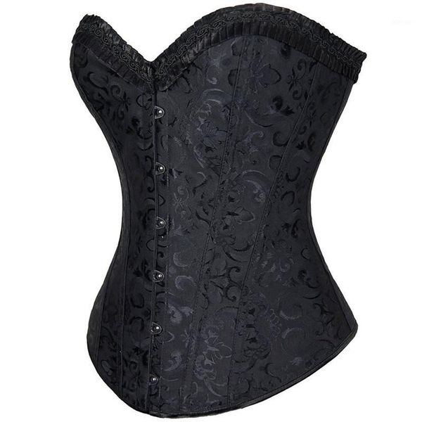 bustiers & corsets black strapless straight neck over shoulder tight women lace shapewear european and american court corset, Black;white
bustiers & corsets black strapless straight neck over shoulder tight women lace shapewear european and american court corset, Black;white