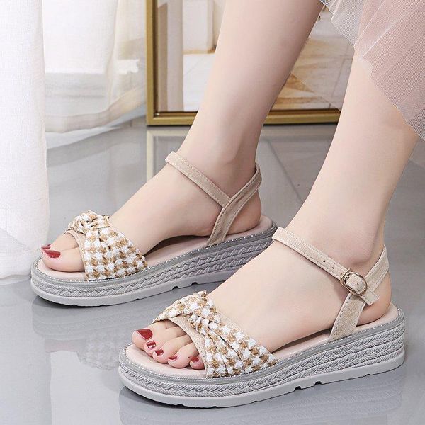sandals fashion bow checkered woman summer vintage diamond high heel casual sewing women shoes platform sandalias, Black
sandals fashion bow checkered woman summer vintage diamond high heel casual sewing women shoes platform sandalias, Black
