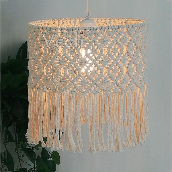 nordic chandelier lampshade cotton rope tapestry lamps bedroom model room decorative lighting pendant
nordic chandelier lampshade cotton rope tapestry lamps bedroom model room decorative lighting pendant