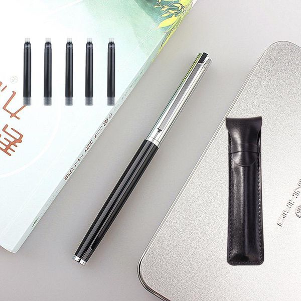 fountain pens 126 pen luxury 0.5mm fine nib ink for writing stationery school office supplies caneta
fountain pens 126 pen luxury 0.5mm fine nib ink for writing stationery school office supplies caneta