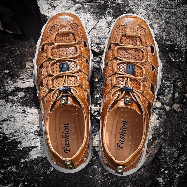 sandals summer 2021 men 39 hiking footwear leather mountain big size 48 breathable outdoor sandalias hombre de cuero, Black
sandals summer 2021 men 39 hiking footwear leather mountain big size 48 breathable outdoor sandalias hombre de cuero, Black