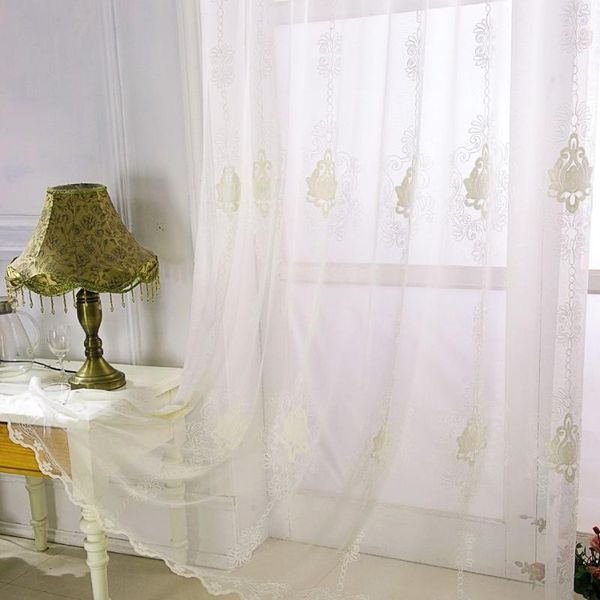 curtain & drapes home deco sheer scallop embroidery white floral american style window rod pocket grommet for livingroom
curtain & drapes home deco sheer scallop embroidery white floral american style window rod pocket grommet for livingroom