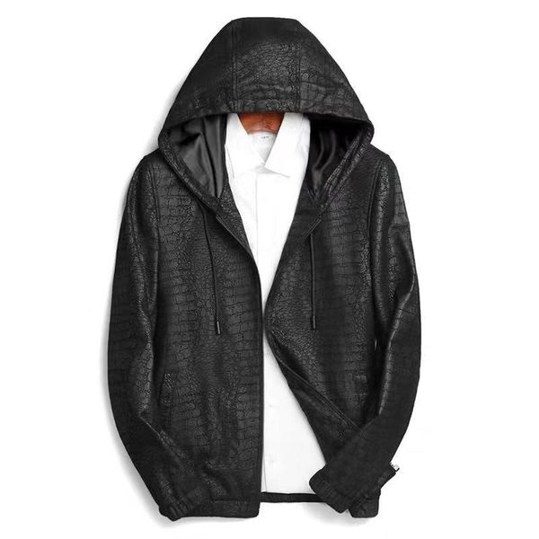 men's leather & faux 2021 natural jacket haining 100% real sheepskin coat hooded casual m-4xl, Black
men's leather & faux 2021 natural jacket haining 100% real sheepskin coat hooded casual m-4xl, Black