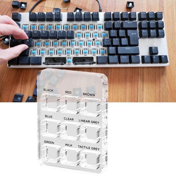 keyboards transparent keycaps testing tool 9 mx switches keyboard tester kit clear sampler pcb mechanical
keyboards transparent keycaps testing tool 9 mx switches keyboard tester kit clear sampler pcb mechanical