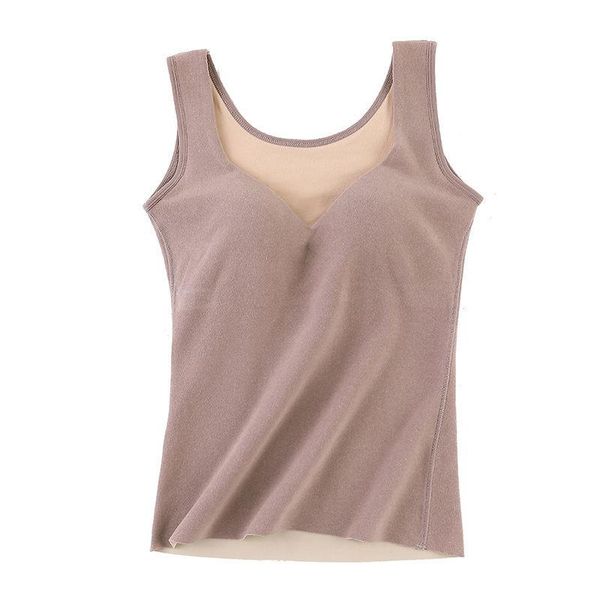 camisoles & tanks women 2021 autumn winter warm body vest female slim sleeveless ladies solid color thermal underwear e535, Black;white
camisoles & tanks women 2021 autumn winter warm body vest female slim sleeveless ladies solid color thermal underwear e535, Black;white