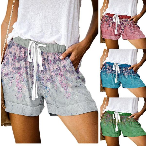 women's shorts printing for women summer wide leg short pants clothing drawstring casual beach streetwear, White;black
women's shorts printing for women summer wide leg short pants clothing drawstring casual beach streetwear, White;black