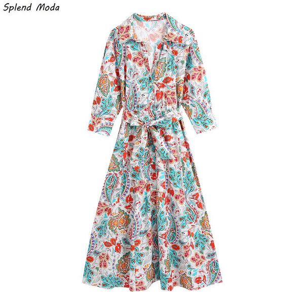 casual dresses splend moda 2021 autumn vintage printed belt fashion high waist lace-up flower long-sleeve dress women vestido chic, Black;gray
casual dresses splend moda 2021 autumn vintage printed belt fashion high waist lace-up flower long-sleeve dress women vestido chic, Black;gray