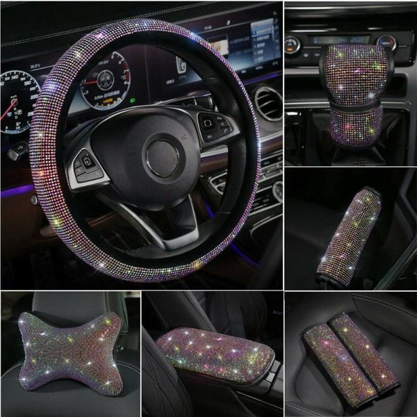 steering wheel covers crystal cover auto shift gear practical durable fashion diamond car decor accessories
steering wheel covers crystal cover auto shift gear practical durable fashion diamond car decor accessories