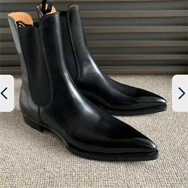men pu leather shoes low heel casual dress brogue spring ankle boots vintage classic male tv282 211106, Black
men pu leather shoes low heel casual dress brogue spring ankle boots vintage classic male tv282 211106, Black
