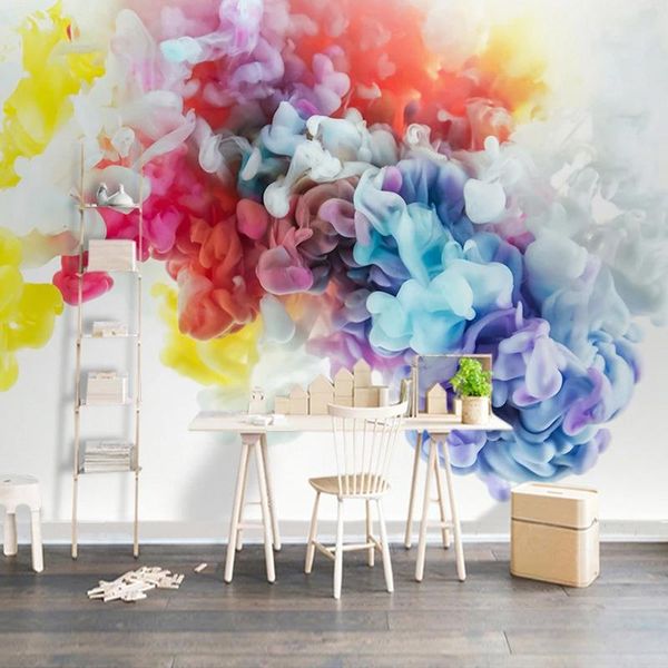 wallpapers home improvement wall mural wallpaper modern 3d art abstract color smoke living room sofa tv background decoration painting
wallpapers home improvement wall mural wallpaper modern 3d art abstract color smoke living room sofa tv background decoration painting