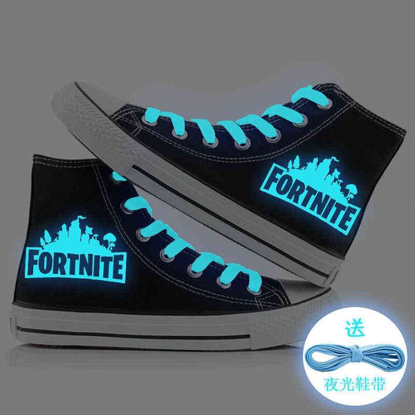 city fortress blue luminous couple high casual canvas shoes korean men's and women's cloth, Black;white
city fortress blue luminous couple high casual canvas shoes korean men's and women's cloth, Black;white