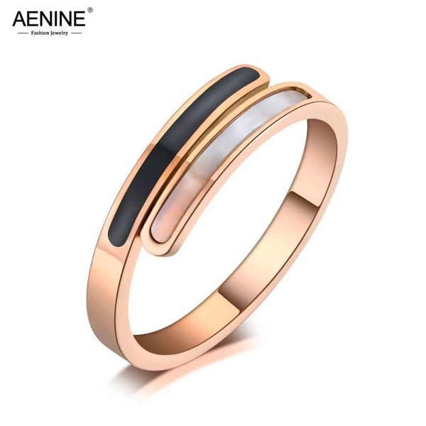 wedding rings aenine trendy titanium stainless steel fine brand jewelry acrylic & shell bridal engagement ring for women ar19123, Slivery;golden
wedding rings aenine trendy titanium stainless steel fine brand jewelry acrylic & shell bridal engagement ring for women ar19123, Slivery;golden