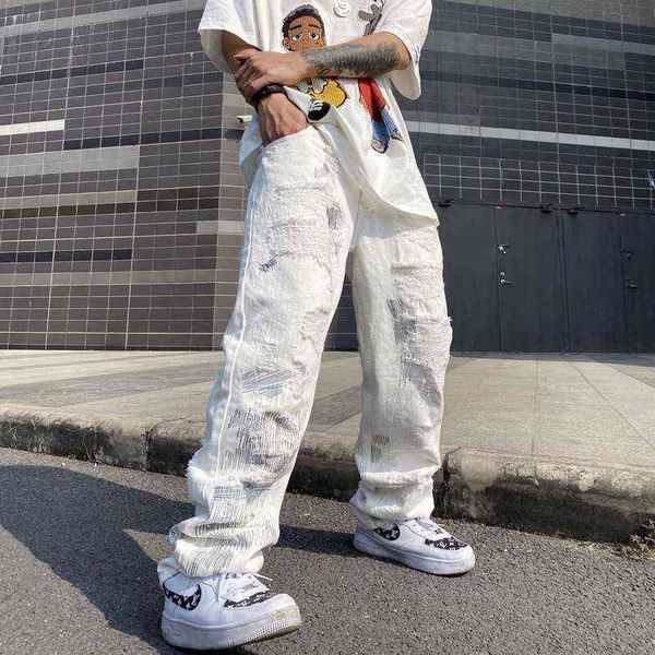 homens e mulheres moda solto em linha reta hip hop calas de brim da motocicleta 0309, Blue
homens e mulheres moda solto em linha reta hip hop calas de brim da motocicleta 0309, Blue