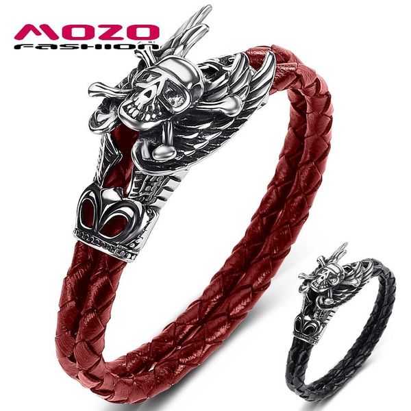 drop 2021 men jewelry genuine leather stainless steel punk the devil and angel charm wholesale bracelets 523, Golden;silver
drop 2021 men jewelry genuine leather stainless steel punk the devil and angel charm wholesale bracelets 523, Golden;silver