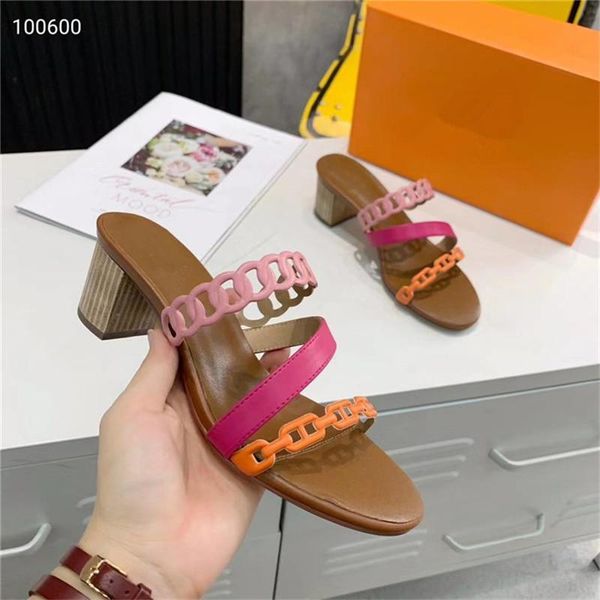 leather women's shoes candy color summer slippers open toe waterproof chain outdoor beach fashion brand sandal, Black
leather women's shoes candy color summer slippers open toe waterproof chain outdoor beach fashion brand sandal, Black