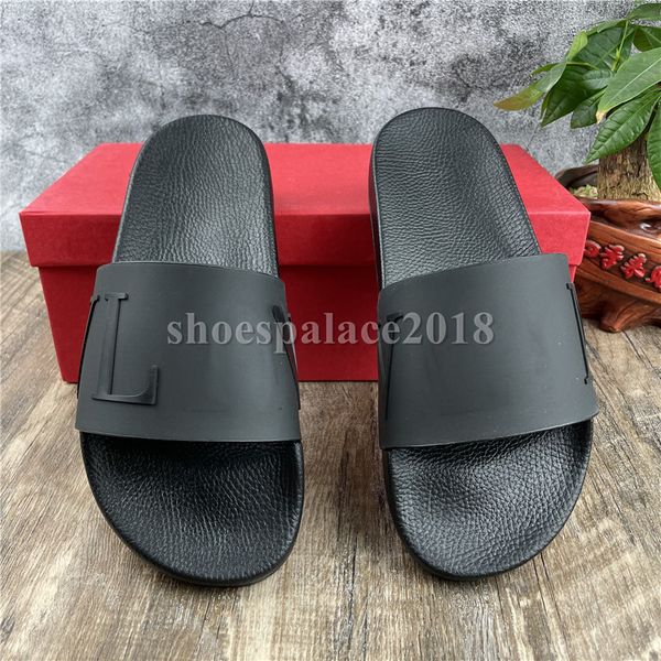 men women slides home office ladies beach slipper espadrilles stud slippers mens casual spikes shoes rhinestone flat rubber sliders with box, Black
men women slides home office ladies beach slipper espadrilles stud slippers mens casual spikes shoes rhinestone flat rubber sliders with box, Black