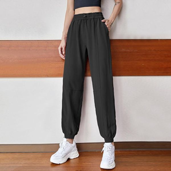 running pants women quick dry athletic gym fitness sweat drawstring sport joggers with side pockets exercise, Black;blue
running pants women quick dry athletic gym fitness sweat drawstring sport joggers with side pockets exercise, Black;blue