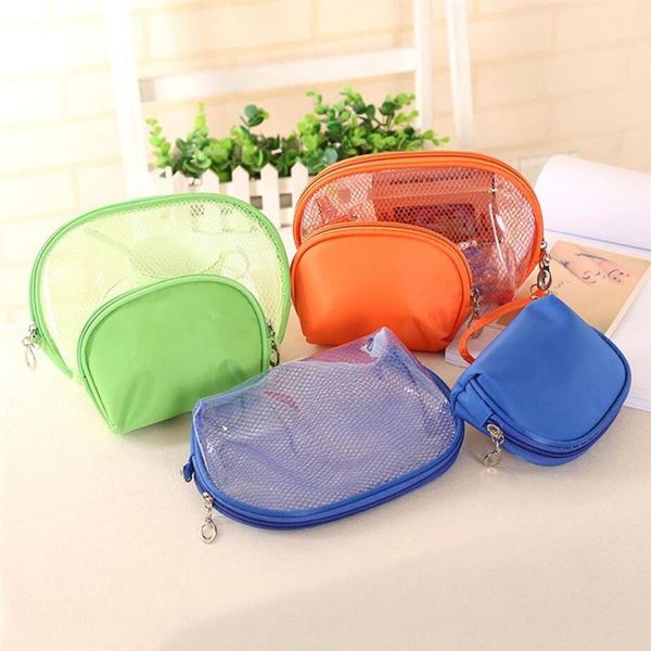 women solid color cosmetic bag cute shell shape makeup bags waterproof travel wash beauty case toiletry two pieces set & cases
women solid color cosmetic bag cute shell shape makeup bags waterproof travel wash beauty case toiletry two pieces set & cases