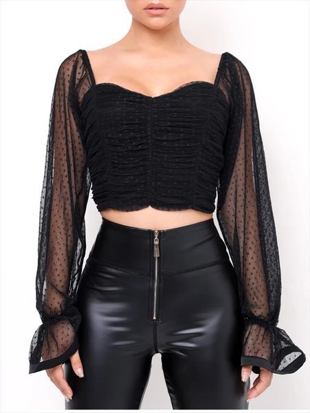 petal sleeve stand collar women blouses hollow out flower lace patchwork spring autumn all match blouse button top, White
petal sleeve stand collar women blouses hollow out flower lace patchwork spring autumn all match blouse button top, White