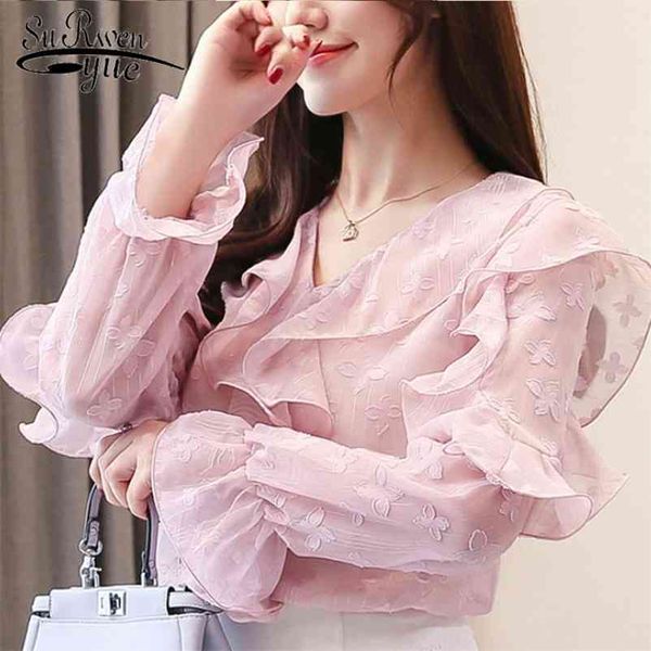 blusas mujer de moda autumn chiffon blouses casual shirts elegant pink women long sleeve v-neck 5548 50 210427, White
blusas mujer de moda autumn chiffon blouses casual shirts elegant pink women long sleeve v-neck 5548 50 210427, White