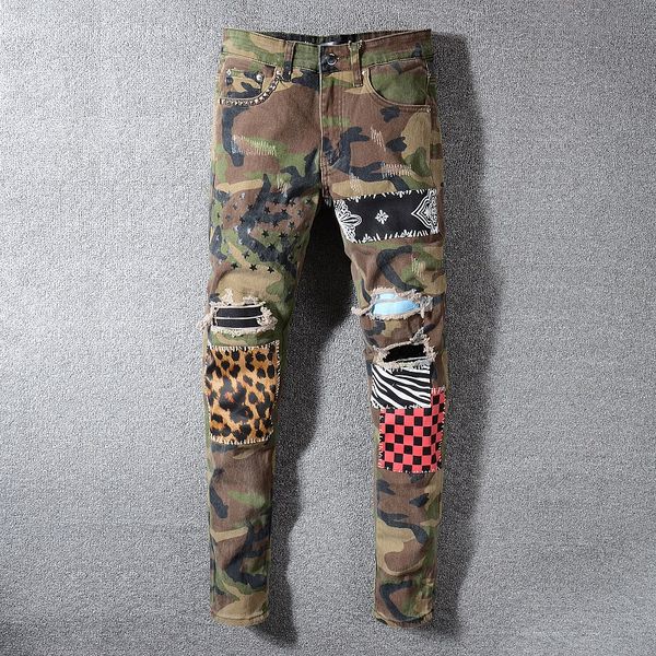 jeans designer mens distressed trousers famous brand european american camouflage patchwork stretch blue solid casual plaid pant latest list
jeans designer mens distressed trousers famous brand european american camouflage patchwork stretch blue solid casual plaid pant latest list