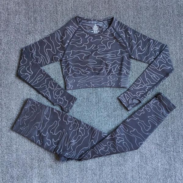 yoga outfit women long sleeve set gym workout clothes fitness crop high waist seamless leggings 2pcs/set sport suit activewear
yoga outfit women long sleeve set gym workout clothes fitness crop high waist seamless leggings 2pcs/set sport suit activewear