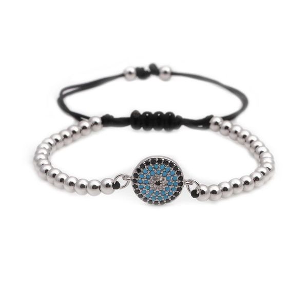 charm bracelets 4mm copper beads blue&black white cubic zirconia stones round discs evil eye lucky bracelet women adjustable jewelry gift, Golden;silver
charm bracelets 4mm copper beads blue&black white cubic zirconia stones round discs evil eye lucky bracelet women adjustable jewelry gift, Golden;silver