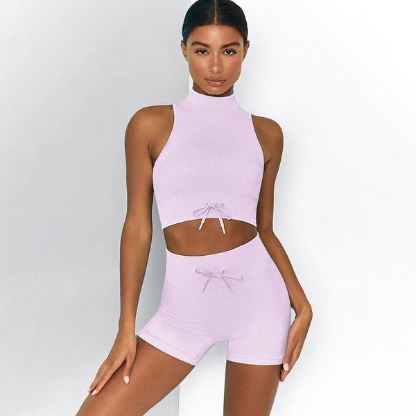 women's tracksuits women seamless yoga sets sleeveless bras shorts quick dry fitness high waist push up workout sportswear gym clothing, Gray
women's tracksuits women seamless yoga sets sleeveless bras shorts quick dry fitness high waist push up workout sportswear gym clothing, Gray