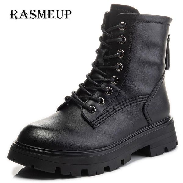 boots rasmeup leather women's autumn and winter 2021 british style thick heel short women casual all-match shoes, Black
boots rasmeup leather women's autumn and winter 2021 british style thick heel short women casual all-match shoes, Black