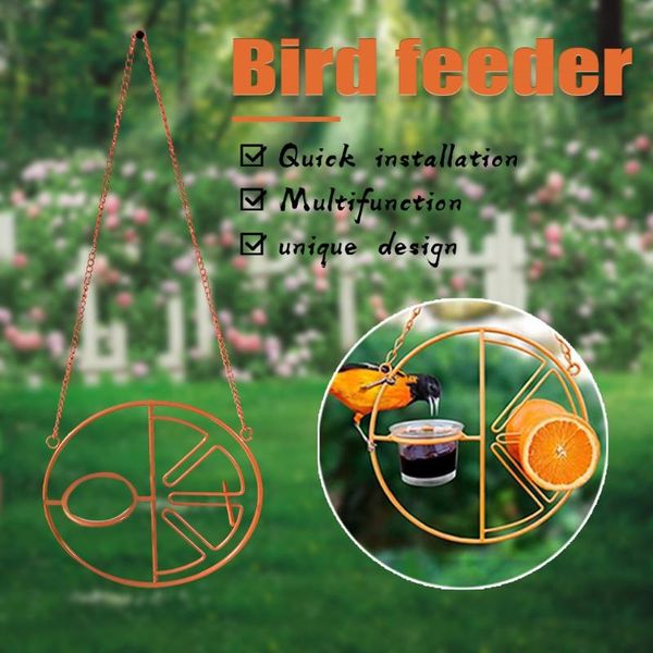 metal bird feeder for feeding outdoor balcony hanging circular suspended automatic cages nests
metal bird feeder for feeding outdoor balcony hanging circular suspended automatic cages nests