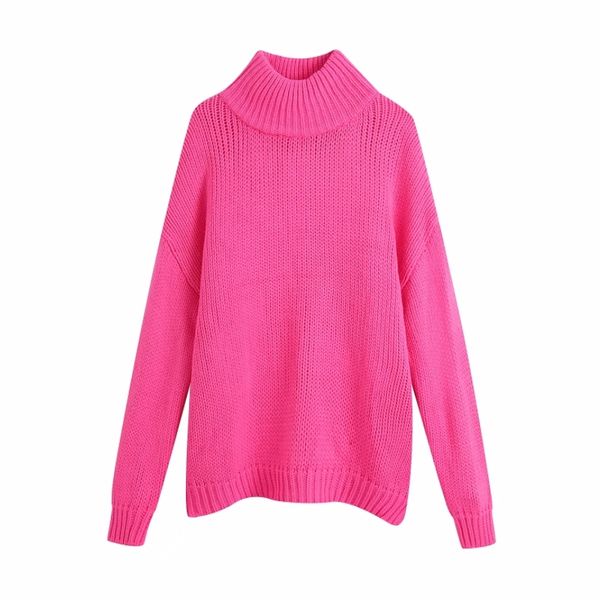 spring women turtleneck long sleeve knitting sweater solid female pullover casual lady loose sw1156 210430, White;black
spring women turtleneck long sleeve knitting sweater solid female pullover casual lady loose sw1156 210430, White;black