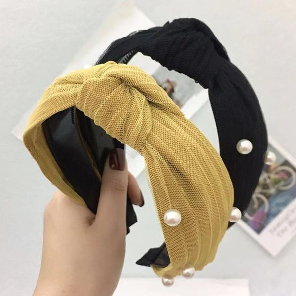 hair accessories style women headband mesh lace hairband knotted in the middle pearl hairpin non-slip wide-brimmed band
hair accessories style women headband mesh lace hairband knotted in the middle pearl hairpin non-slip wide-brimmed band