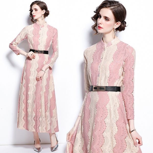 stand collar lace dress long skirt waist closing 2021 autumn and winter large swing middle-aged women's, Black;gray
stand collar lace dress long skirt waist closing 2021 autumn and winter large swing middle-aged women's, Black;gray