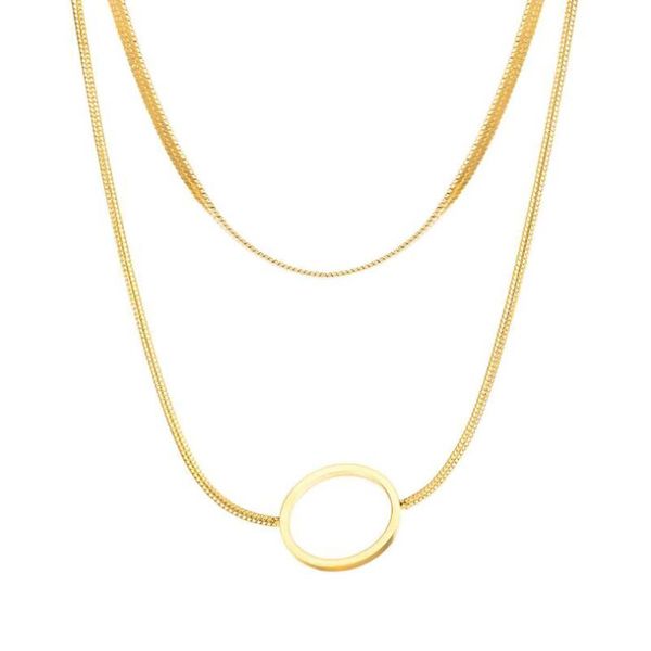 chains stainless steel gold long chain delicate women fashion round circle pendant necklace jewelry gift for him, Silver
chains stainless steel gold long chain delicate women fashion round circle pendant necklace jewelry gift for him, Silver