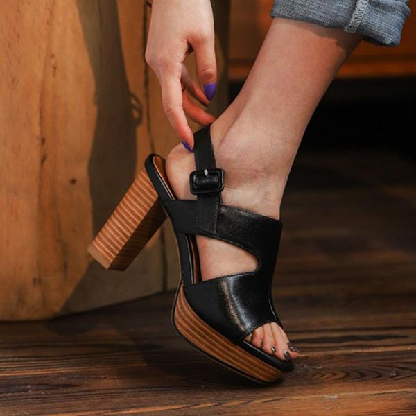 sandals jouir talons women shoes retro platform slip-on cow leather block high heels summer female, Black
sandals jouir talons women shoes retro platform slip-on cow leather block high heels summer female, Black
