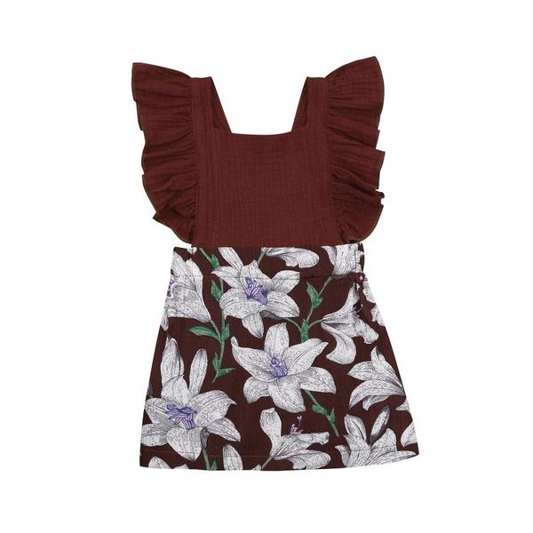 girl's dresses momtuesdays2 girls casual dress, floral printed pattern square collar sleeveless one-piece, red/ brown 2021, Red;yellow
girl's dresses momtuesdays2 girls casual dress, floral printed pattern square collar sleeveless one-piece, red/ brown 2021, Red;yellow