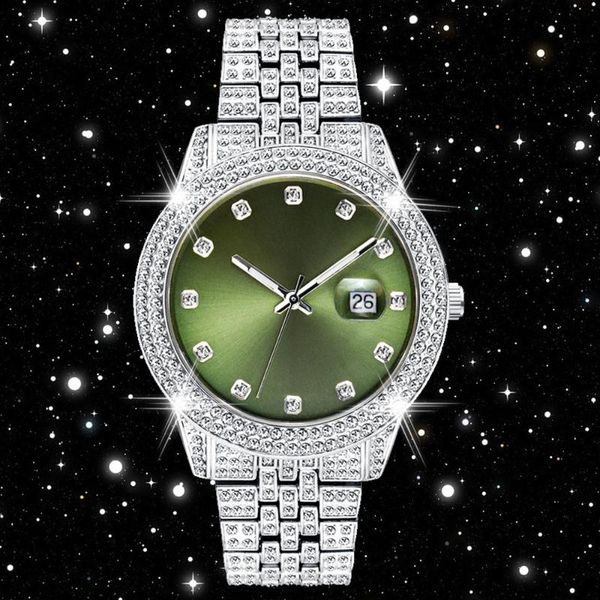 wristwatches drop mens 44mm hip hop iced out diamond watch full cz fashion quartz men waterproof stainless steel montre homme, Slivery;brown
wristwatches drop mens 44mm hip hop iced out diamond watch full cz fashion quartz men waterproof stainless steel montre homme, Slivery;brown