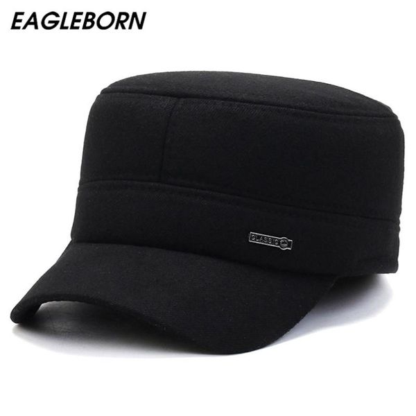 wide brim hats winter men hat woolen military cotton dad middle-aged elderly cold-proof ear protection flat cap caps, Blue;gray
wide brim hats winter men hat woolen military cotton dad middle-aged elderly cold-proof ear protection flat cap caps, Blue;gray