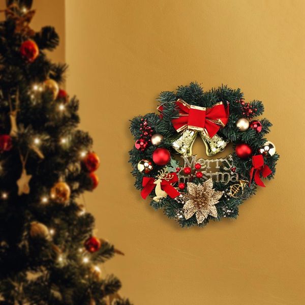 decorative flowers & wreaths 2021 christmas wreath artificial plant rattan circle wall decoration simulation fake flower door hanging for ho 
decorative flowers & wreaths 2021 christmas wreath artificial plant rattan circle wall decoration simulation fake flower door hanging for ho