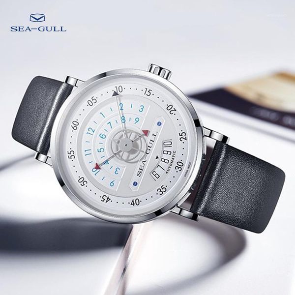 seagull automatic watch men mechanical leather strap 40mm watches mens 2021 819.93.6048h wristwatches, Slivery;brown
seagull automatic watch men mechanical leather strap 40mm watches mens 2021 819.93.6048h wristwatches, Slivery;brown