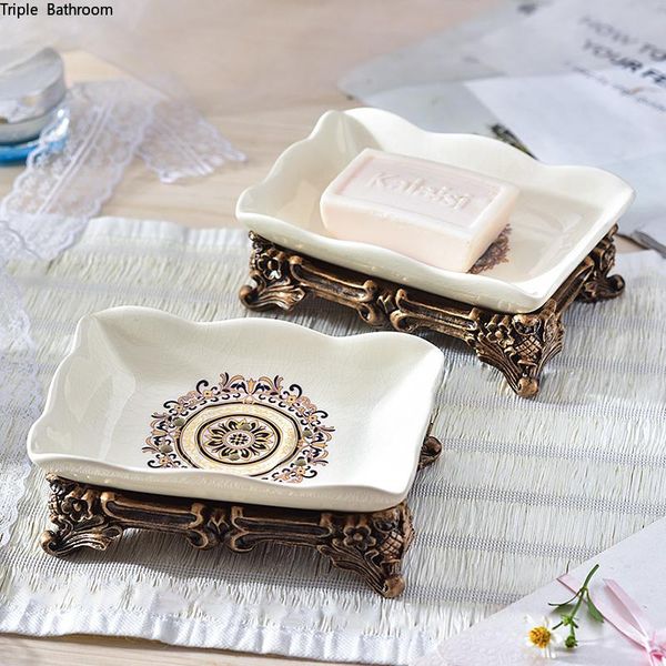 soap dishes 1 pc european style ceramics sleeve double layer square home holder container travel bathroom shower accessories
soap dishes 1 pc european style ceramics sleeve double layer square home holder container travel bathroom shower accessories