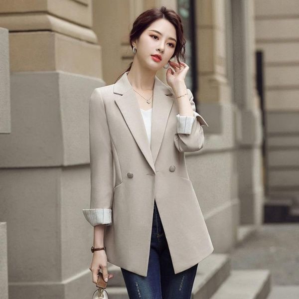 women's suits & blazers khaki suit black designer jacket spring autumn net red versatile casual korean fashion temperament streetwear c, White;black
women's suits & blazers khaki suit black designer jacket spring autumn net red versatile casual korean fashion temperament streetwear c, White;black