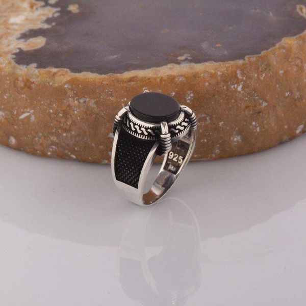 sterling black onyx stone claw silver ring fashion turkish premium quality handmade jawelery cluster rings, Golden;silver
sterling black onyx stone claw silver ring fashion turkish premium quality handmade jawelery cluster rings, Golden;silver