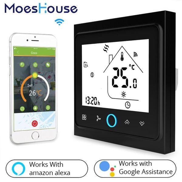 smart home control 4 pipe wifi central air conditioner thermostat temperature controller 3 speed fan coil unit work with alexa google
smart home control 4 pipe wifi central air conditioner thermostat temperature controller 3 speed fan coil unit work with alexa google