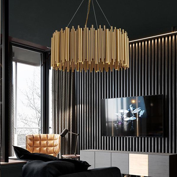 chandeliers modern luxury gold stainless steel chandelier lighting for living room round hanging light fixture led home lamps
chandeliers modern luxury gold stainless steel chandelier lighting for living room round hanging light fixture led home lamps