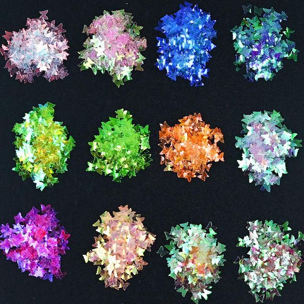 nail glitter 1 bag art *butterfly* holographic iridescent g mylar flakes shards chunky sequins, Silver;gold
nail glitter 1 bag art *butterfly* holographic iridescent g mylar flakes shards chunky sequins, Silver;gold